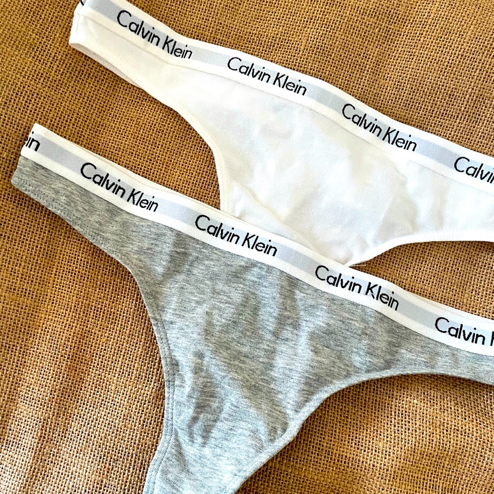 Calvin Klein Cotton 2 Pack Thongs